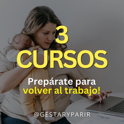 3 cursos: Prepárate para volver al trabajo!