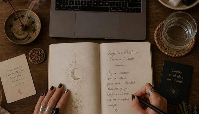 Lectura de Registros Akáshicos · Modalidad a distancia