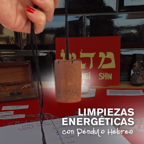 Limpieza Energética ~ Péndulo Hebreo