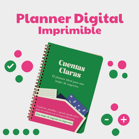 Cuentas Claras: Planner Digital Imprimible