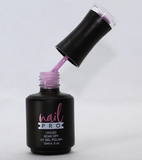ESMALTE NAIL PRO 15ML. X083 ROSA LILA PASTEL
