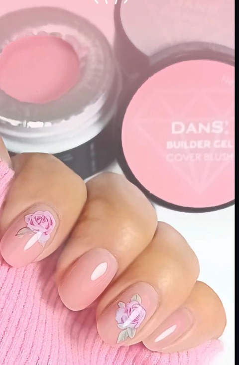 AGOTADO. BUILDEER GEL DANS. TONO COVER BLUSH