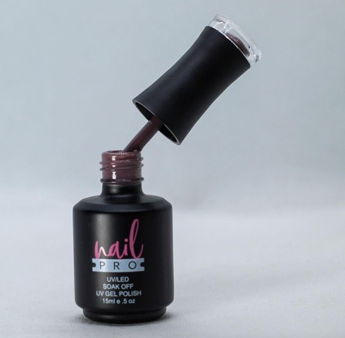 ESMALTE NAIL PRO 15ML. X034 NUDE OSCURO 