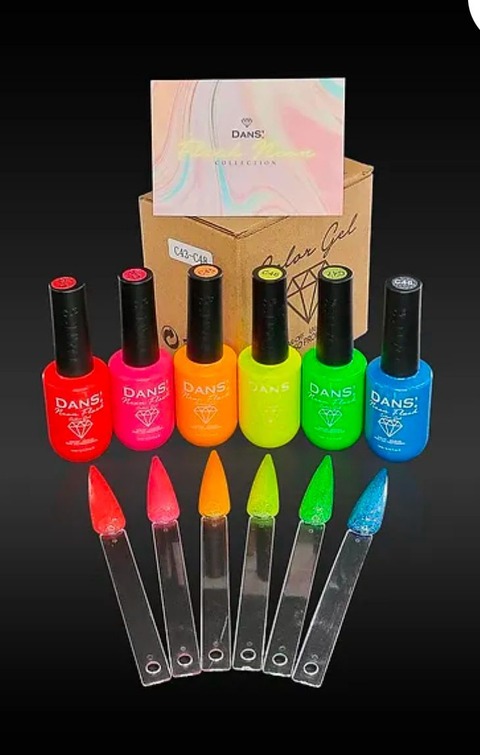 COLECCION NEON CON BRILLOS DANS 