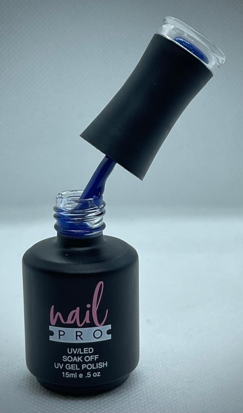 ESMALTE NAIL PRO 15 ML. X081 AZUL