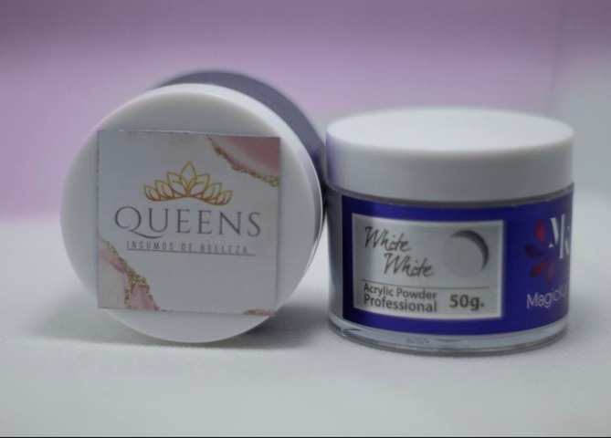 ACRLICO WHITE 50 GRAMOS MAGICKUR
