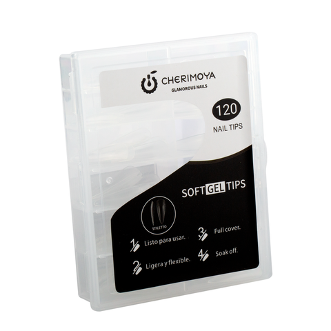 AGOTADO TIPS SOFT GEL COFFIN CHERIMOYA  