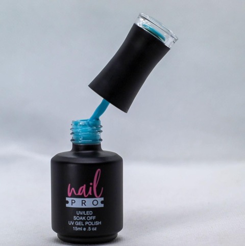 ESMALTE NAIL PRO 15ML. X074 CELESTE