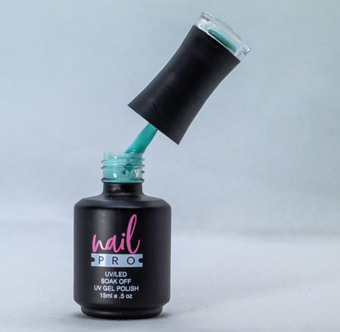 ESMALTE NAIL PRO 15 ML. X075 VERDE AGUA 