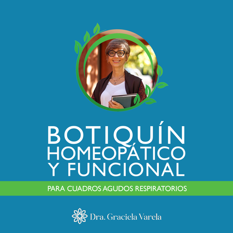 Botiquín Homeopático y funcional para cuadros agudos respiratorios