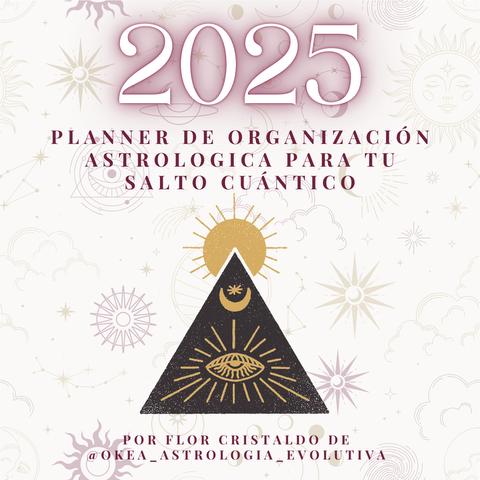 Planner de organización astrológica  