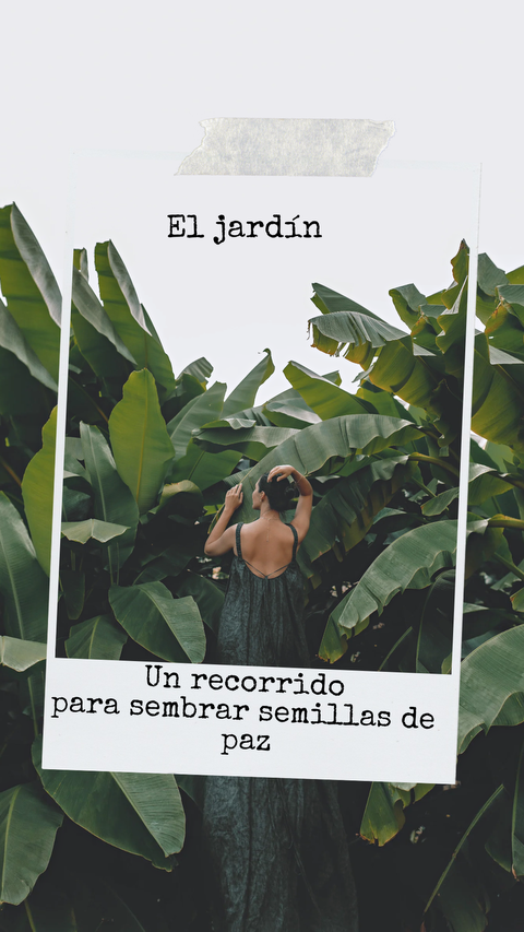 El jardín -Meditaciones y escritura para sembrar paz