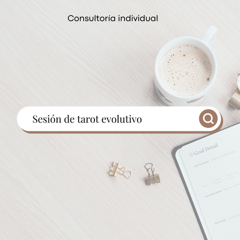 Tarot evolutivo sobre carta natal 