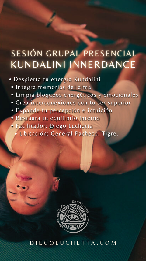 Activación Kundalini InnerDance con Diego – Sesión GRUPAL Presencial 16/12 5PM