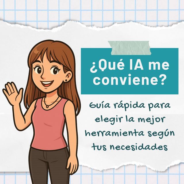 ¿Qué inteligencia artificial me conviene usar? PARTE 1  
