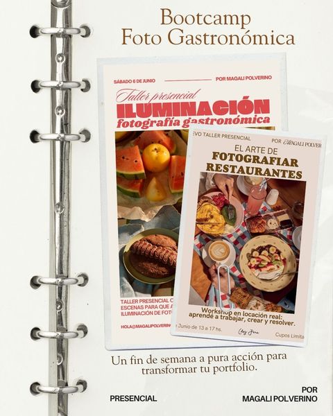 Bootcamp de Foto Gastronómica con Magali Polverino