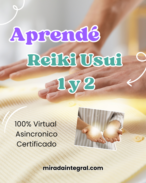 ✨Reiki Usui Niveles 1 y 2✨