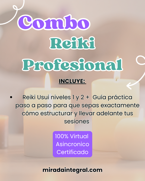 ✨ COMBO REIKI PROFESIONAL ✨
