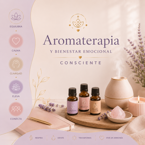 ✨Aromaterapia y Bienestar Emocional Consciente✨