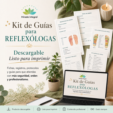 ✨Kit de Guías para Reflexólogas ✨
