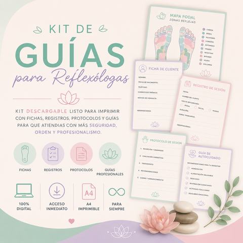 ✨Kit de Guías para Reflexólogas ✨