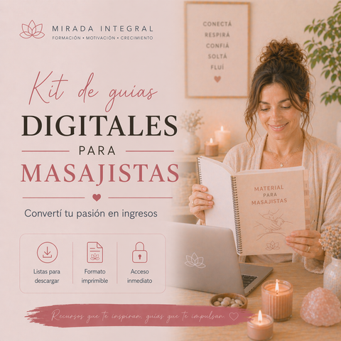 ✨Kit de Guías para Masajistas ✨