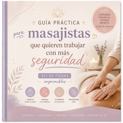 ✨Guía práctica para masajistas que quieren trabajar con más seguridad✨
