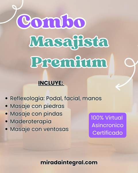✨COMBO MASAJISTA PREMIUM ✨