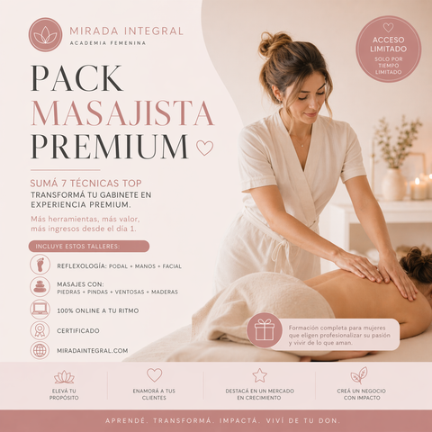 ✨COMBO MASAJISTA PREMIUM ✨