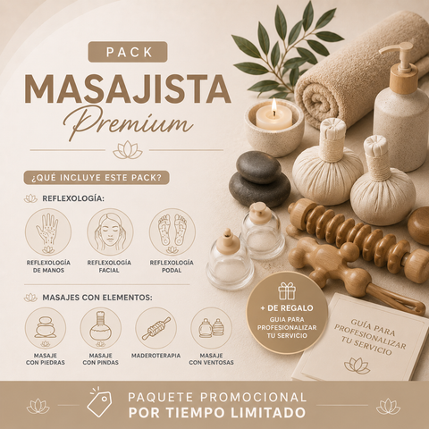 ✨COMBO MASAJISTA PREMIUM ✨