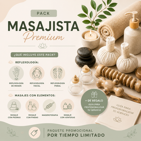 ✨COMBO MASAJISTA PREMIUM✨