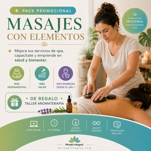 ✨COMBO MASAJES CON ELEMENTOS✨