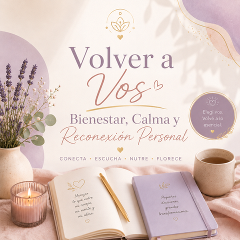 ✨ Volver a Vos: Bienestar, Calma y Reconexión Personal ✨