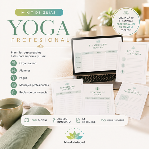 ✨Kit de Guías Yoga Profesional✨