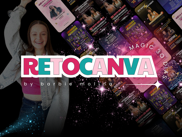 Crea contenido visual irresistible, sin saber diseño, con el Reto Canva Magic