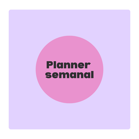 Planner semanal