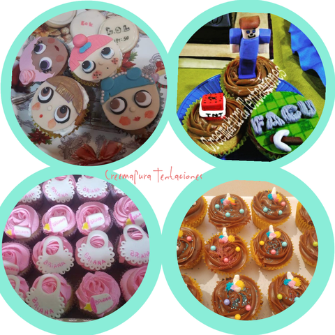 Cupcakes Temáticos Personalizados