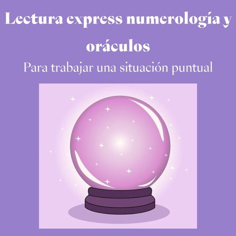 Lectura express: numerología y oráculos