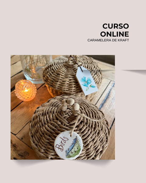 Regalo Día del Amigo. Caramelera en Cesteria.