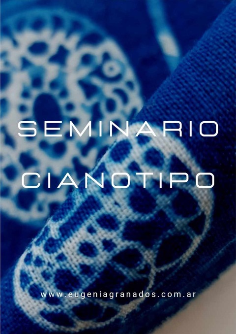 Seminario de CIANOTIPO TEXTIL