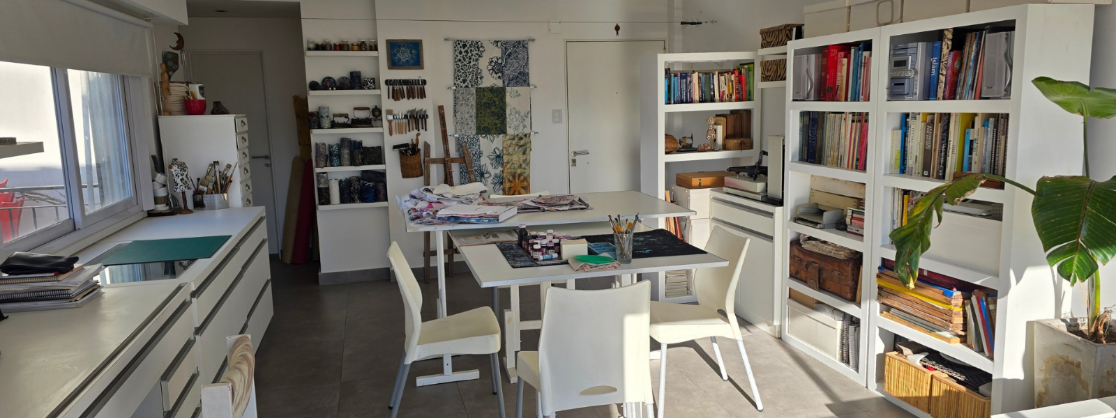 Taller de diseño textil artesanal Academia Euge Granados Buenos Aires