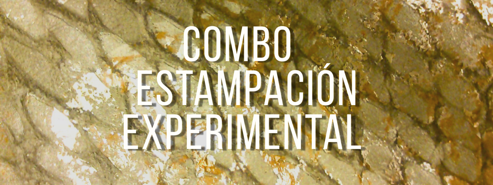 Combo de estampación experimental textil para nivel profesional. Manuales digitales de grabado Devoré, decoloración por corrosión y estampación metalizada con foil de oro duradero.