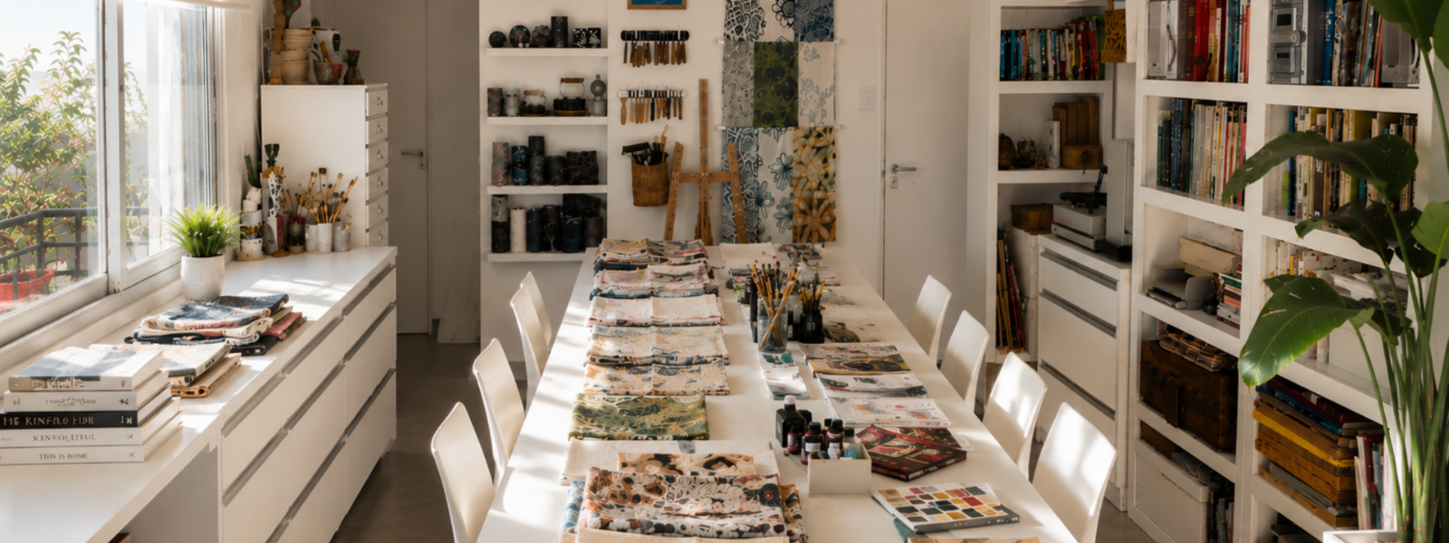 Taller de diseño textil artesanal Academia Euge Granados Buenos Aires