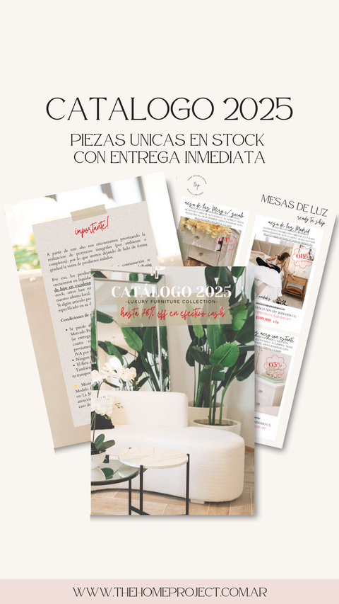 MUEBLES DE LUJO CON ENTREGA INMEDIATA: hasta 78% OFF