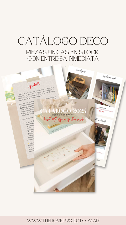 OBJETOS DECO CON ENTREGA INMEDIATA: hasta 80% OFF