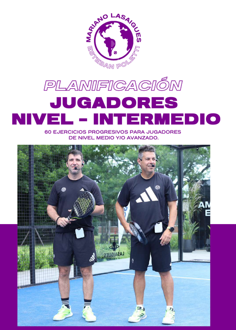 E-book nuevo Planificación y Ejercicios para Jugadores de nivel Medios y avanzados