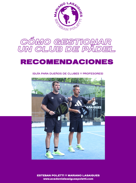 E-book nuevo El Método del Club de Pádel Exitoso