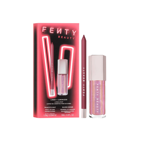 Fenty Beauty Lined + Luminized 2-Piece Lip Set