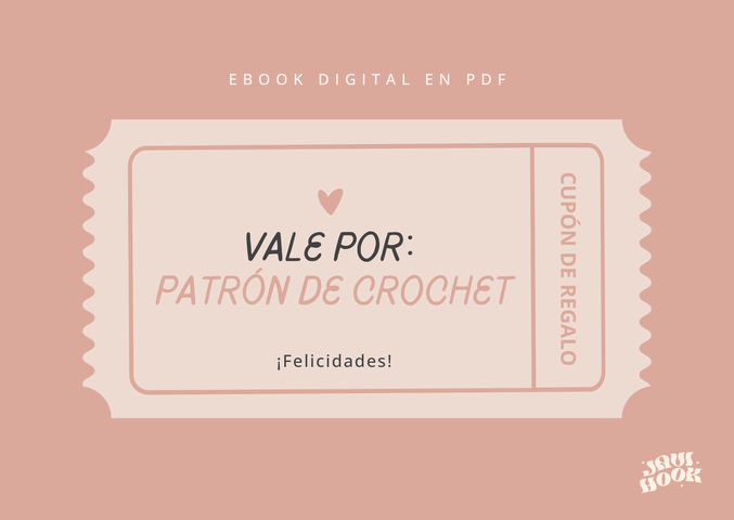 Tarjeta de regalo - Patrón de crochet