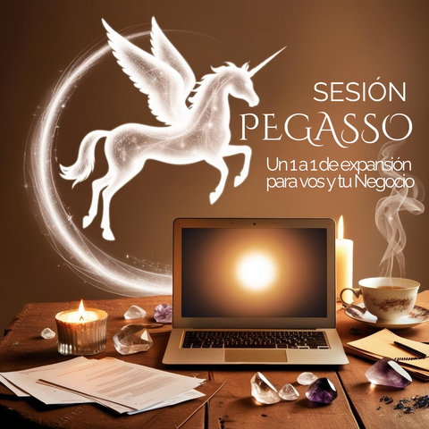SESIÓN PEGASSO 1:1 | EXPANSIÓN PARA VOS Y TU NEGOCIO
